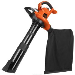 BLACK+DECKER 12 amperes nagy teljesítményű fúvó/vákuum/mulcher szabadtéri JDDD4446