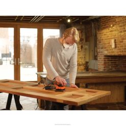 BLACK+DECKER 2,0 amperes elektromos 1/4 lapos orbitális csiszológép eszközöket JDDD4623