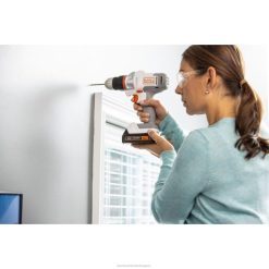 BLACK+DECKER 20V max mátrix akkus fúró/csavarozó készlet fehér eszközöket JDDD4585