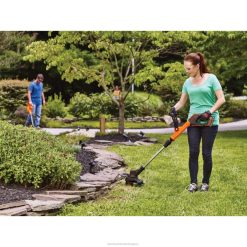 BLACK+DECKER 20V max string trimmer 2 sebességes 12 hüvelykes vezeték nélküli szabadtéri JDDD4484