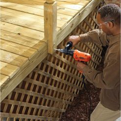 BLACK+DECKER 7,0 amperes 1/2 hüvelykes elektromos fúró/csavarozó készlet eszközöket JDDD4573