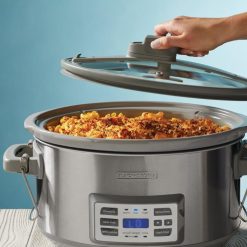BLACK+DECKER 7 literes digitális lassú tűzhely precíziós sous-vide hőmérsékletszondával konyha JDDD4339
