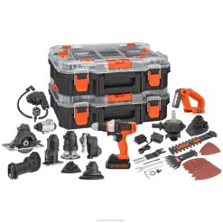 BLACK+DECKER A mátrix 20 V max elektromos szerszámkészlet 12 db akkus fúró-csavarozót és tárolótáskát tartalmaz eszközöket JDDD4530