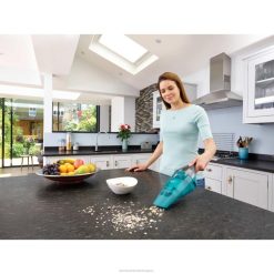 BLACK+DECKER dustbuster quickclean vezeték nélküli nedves/száraz kézi porszívó türkiz tisztítás JDDD461