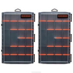 BLACK+DECKER elválasztókkal ellátott műanyag rendeződobozon túl otthon és életmód JDDD4141