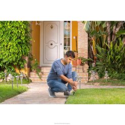 BLACK+DECKER kültéri napelemes útvilágítás - 8 db szabadtéri JDDD4457